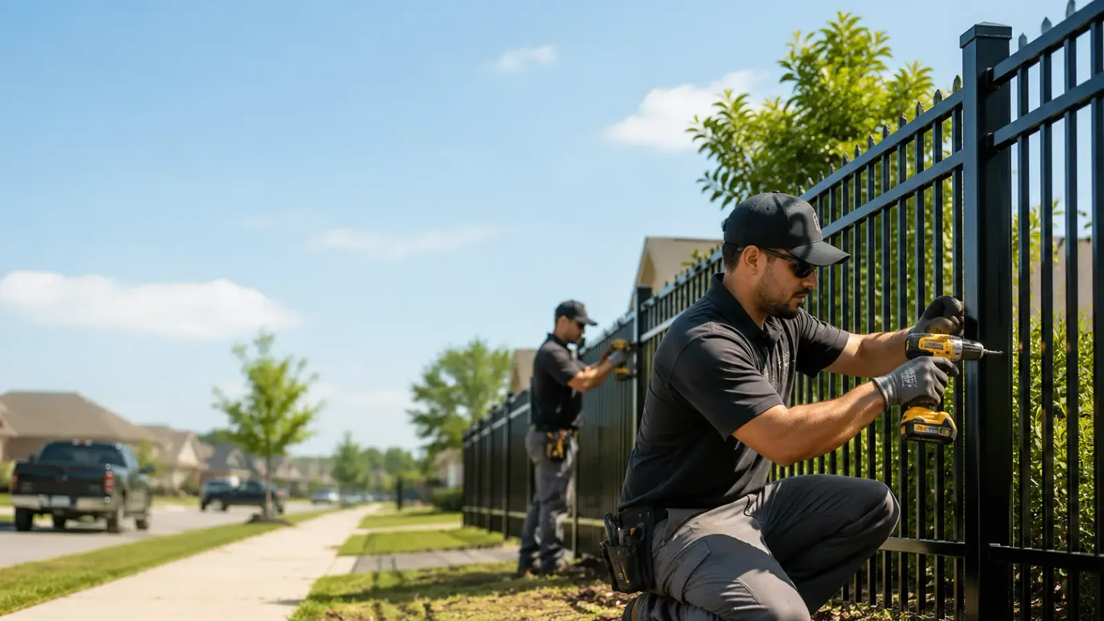 Metal Fence Installation in Martin, TN